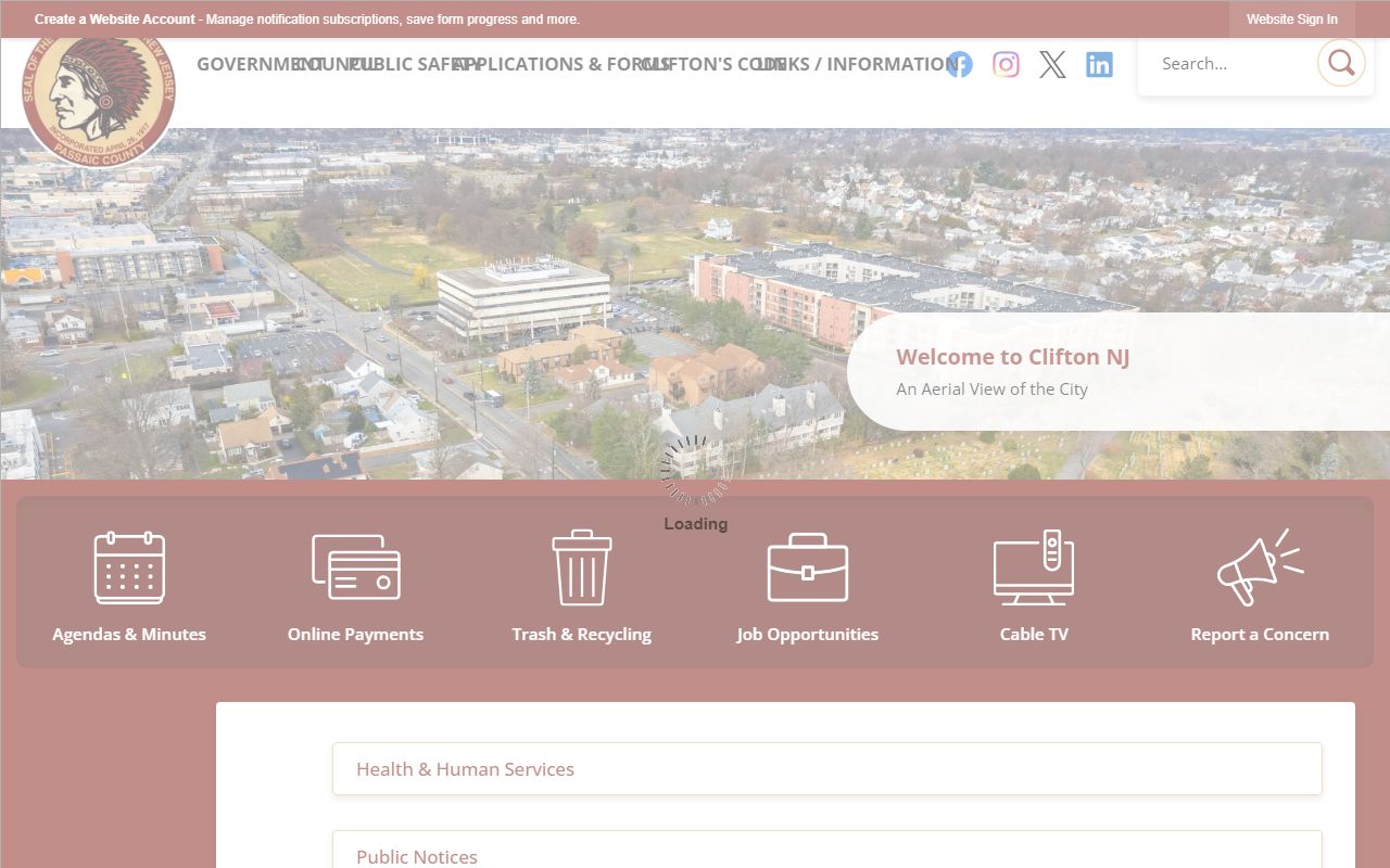 Clifton city government portal for divorce decree resources