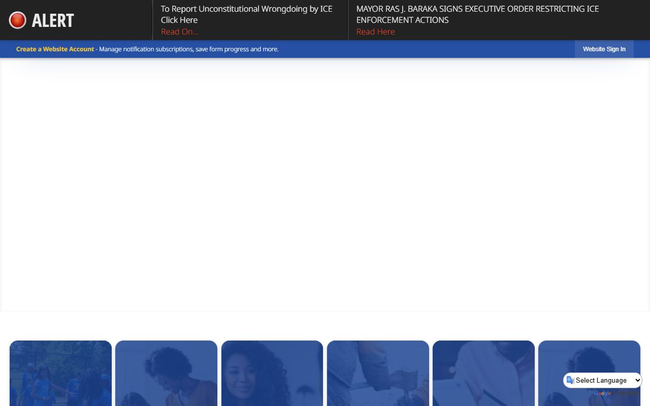 Newark city government portal for divorce decree resources