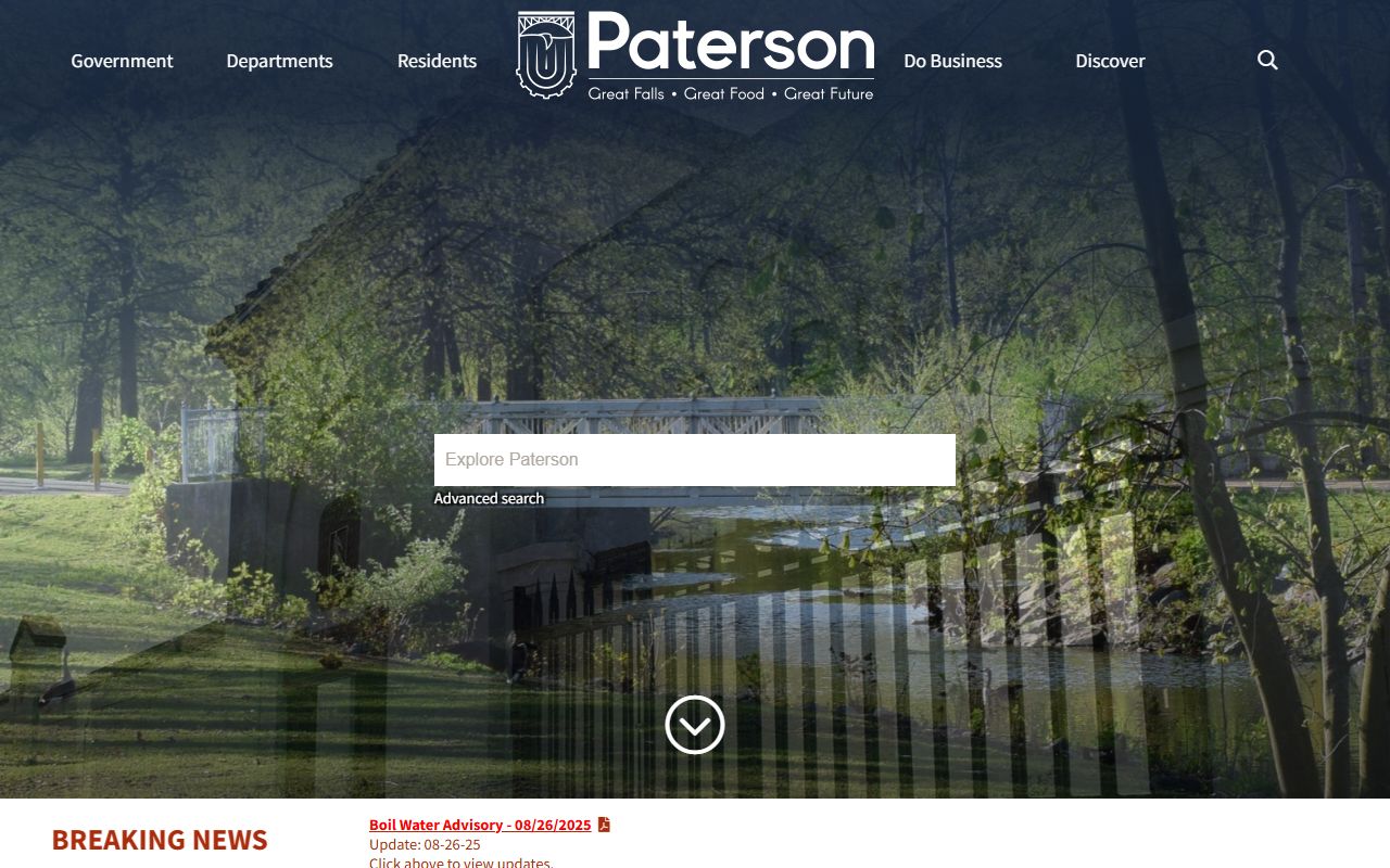 Paterson city government portal for divorce decree information
