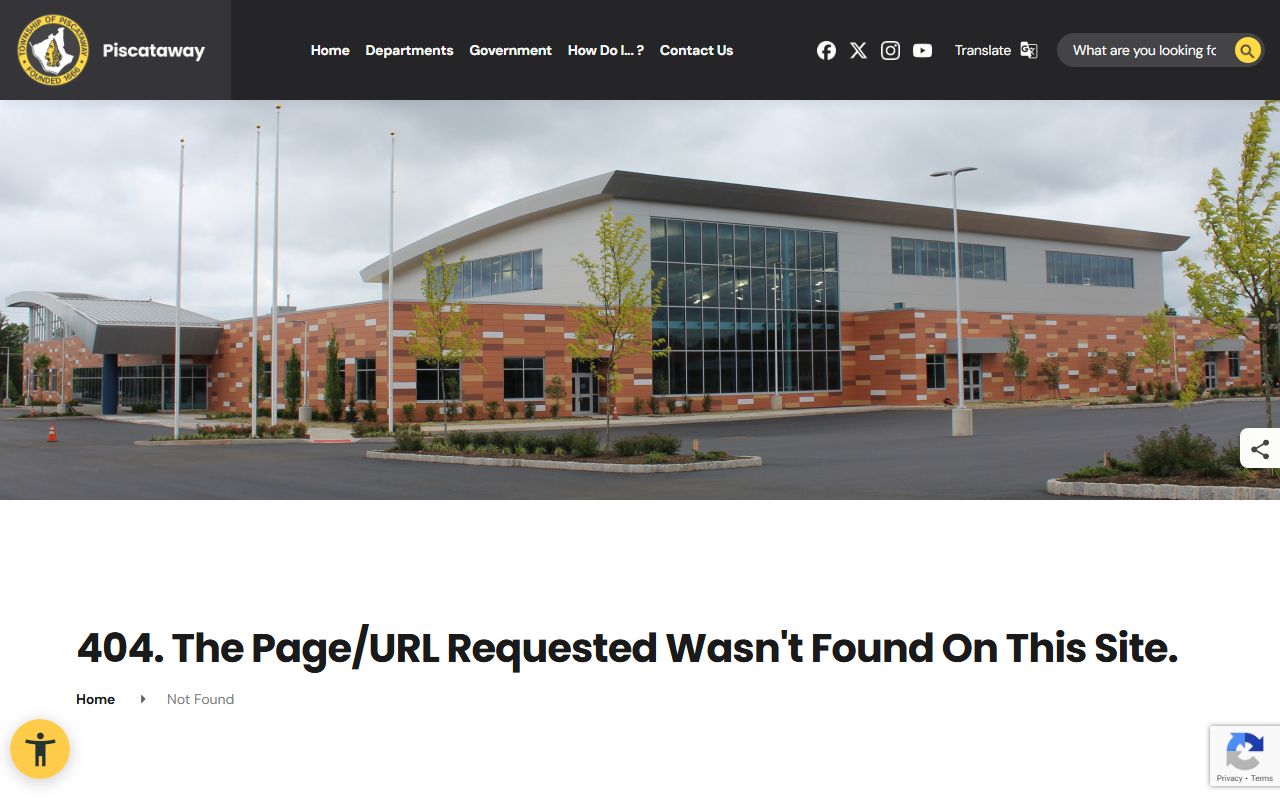 Piscataway Township Municipal Court page for divorce decree context