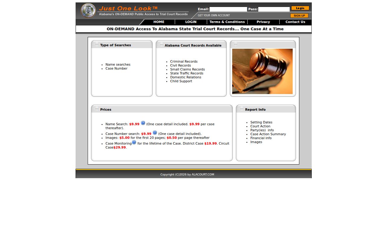 New Jersey eCourts portal for searching divorce records
